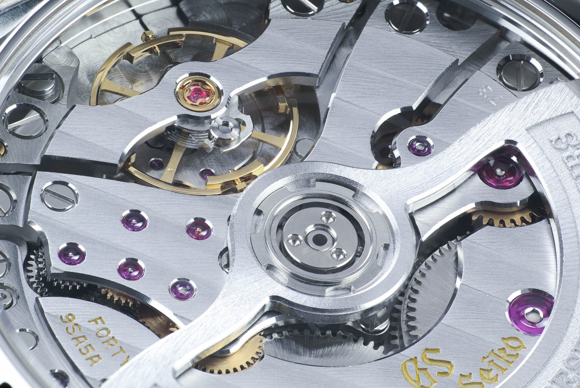 Grand Seiko 9SA5 movement detail