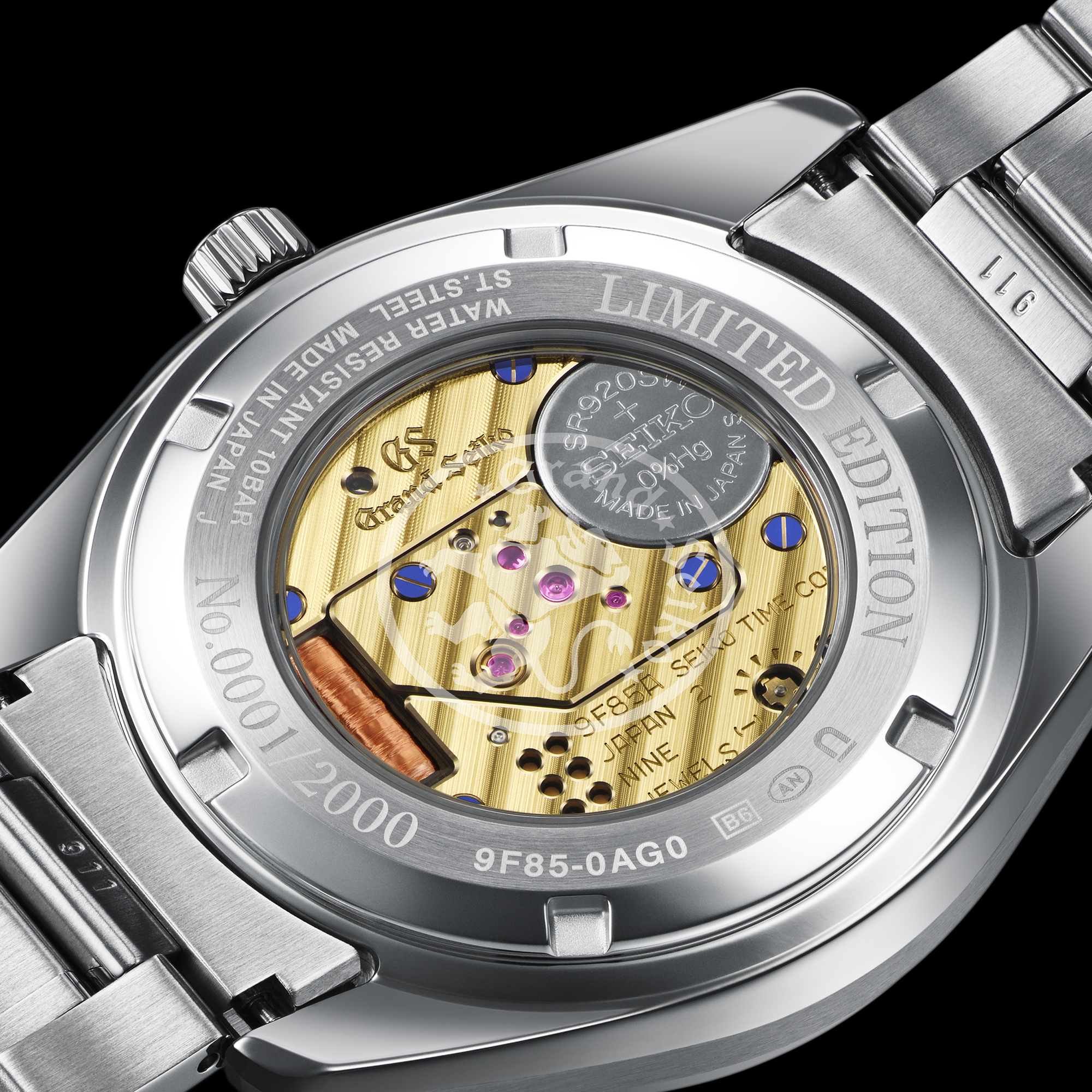 Grand sales seiko caseback
